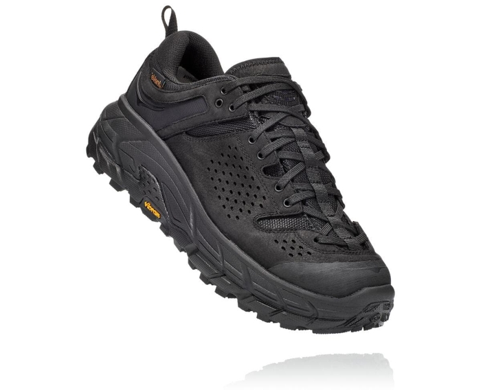 Hoka Tursko Outlet - HOKA ONE ONE Tor Ultra Low Wp Jp Herre Svart [NO-54WTMI]